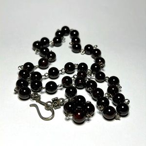 Garnet Necklace - 19”